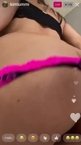 LIVE Insta, come and put your face all in it