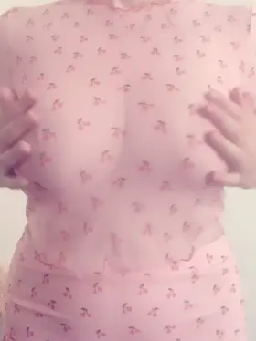 Very bouncy British boobs