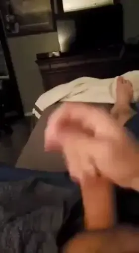 Above average cumshot from my average cock