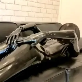 Noisy Latex Catsuit - @AlainDomina