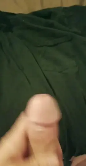 [Proof] cum on a black shirt