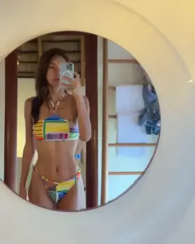 Colorful bikini