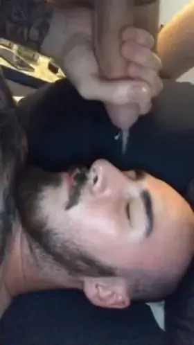 Think I look good covered in cum?