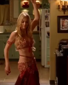 Yvonne Strahovski Belly Dancing In Chuck
