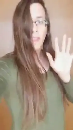 Let me know in the comments what this stupid slut will be forced to say while she's out today!