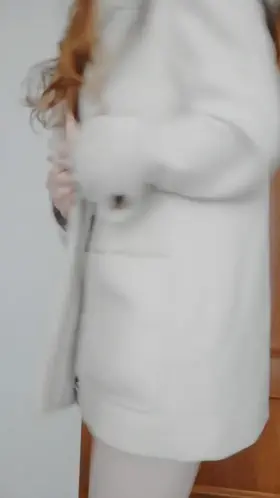 POV I'm challenging myself to make you hard so I show up at your place like this [reveal]