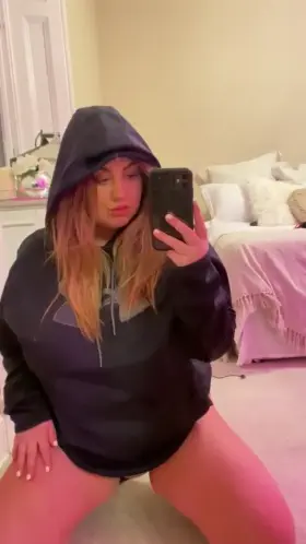 One of my boobies was feeling shy