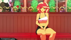 Showing off for Mistress