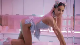 Imagine Ariana Grande sitting on your face after a double anal