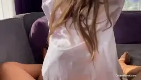 College girl just loves her little pussy to be smashed by huge dick