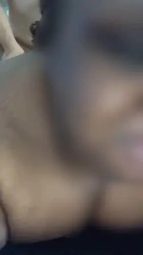 I love how my daddy fucks my black slutty pussy with his big Asian cock