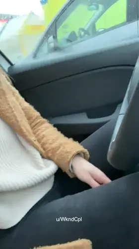 Flashed my tits in a supermarket car park for you! Getting more brave every day. ☺️ [F]