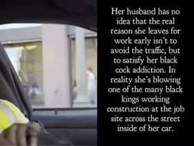 BBC Blowjob Before Work