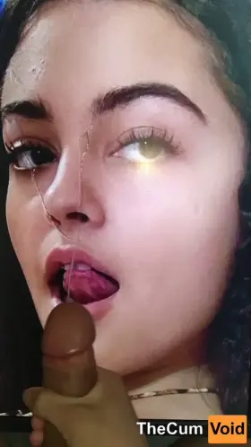 Malu Trevejo Face Covered