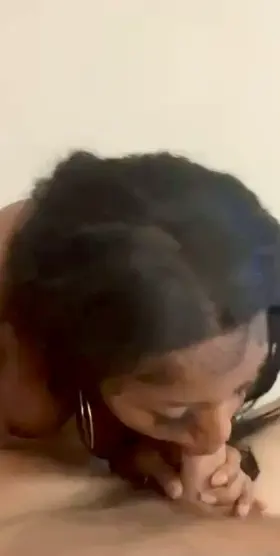 can i suck your dick if i promise to swallow?