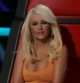 I'm so horny for blonde big tits Christina Aguilera