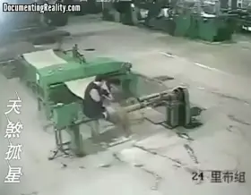 Workplace Death: Man caught in machine spins until dead