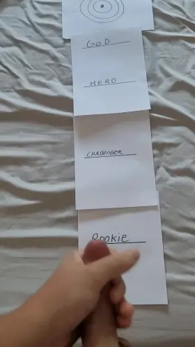 I missed the target. I'm sure I'll hit it next time 😂