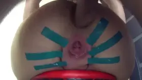 A Close View On Pussy And Anal Squirt