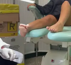 My podiatrist is always happy to take care of my feet