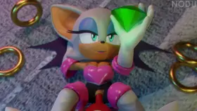 Rouge Fucks Knuckles For Chaos Emerald (Nodu) [w/ sound]