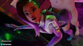 Sombra gets pounded from behind (SaveAss) [Overwatch]