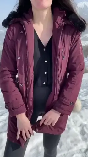 That’s how it looks getting caught flashing outside lol. Couldn’t even get my tits in [f]ast enough