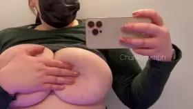 Flashing my tits on the plane [gif]