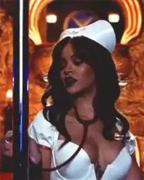 Your wife Rihanna with her bull boss during work hours