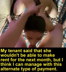 The rent payment (Sound)