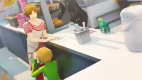 Chie and Yosuke stealth blowjob (AyyTeeThreeDee)[persona]
