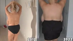 Abbi's slight, but noticeable, growth