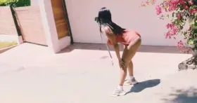 Thick baddie fucked hard🍑🍈💦