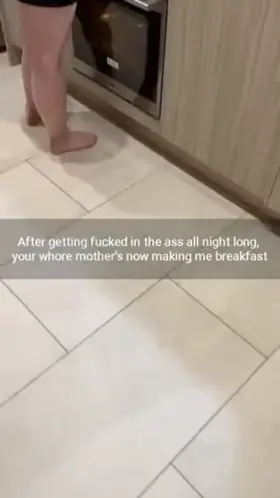 Mom had said she was gonna spend the night working in the office. Next morning my bully sent me this