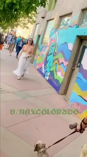 Excuse me, Sir, my tits are over here