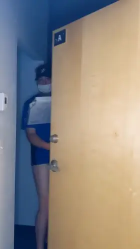 If you use the special code I'll deliver without any pants