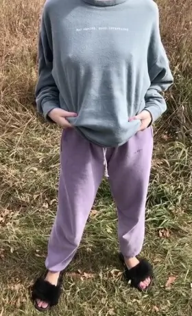 i love showing my small tits off