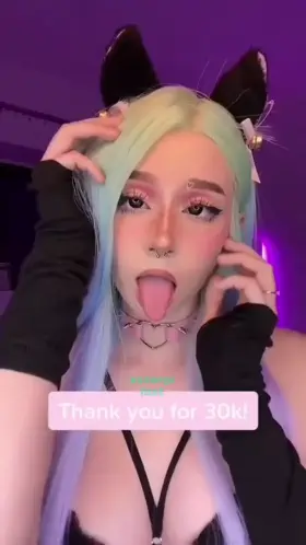 Ahegao Eye Contact Tongue Fetish u/angelahalee edit by kstargi