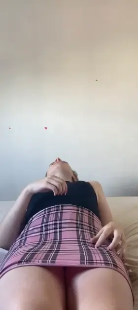 “lay down on the bed”