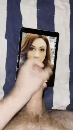 ——-NEW HERTSGIRLS SUB REDDIT ——— my bud jerkin his big hard cock 2 Karen Gillian - and hot cum tribute - If u want 2 b fed celebs and porn and show off jerkin over them on a second screen - public or private sessions - add hertsgirls on k1k - second screen required