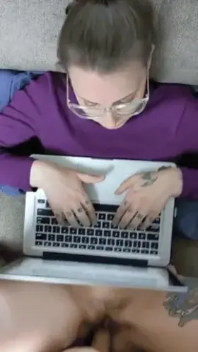 I'm so much happier since she started working from home