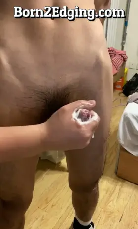 He wants me edging him after his handjob