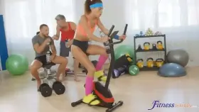 Double penetration for the horny cyclist