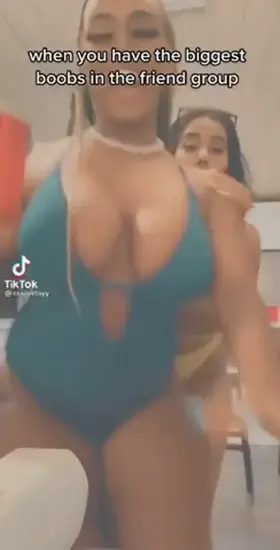 letting her friend feel her up