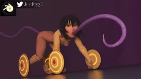 Gogo stuck in a loop! [Big Hero 6] (JustFry3D)