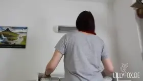 Lilly Fox Was Not thinking About It At First , But Now , Both Her and Her Mans Dick Are All In