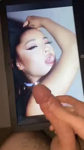 had to cum all over ari’s slutty face