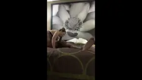 Wife With Big Tits Sucks My Dick While Her Husband Watches (original content)