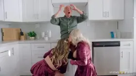 [Indica Monroe, 19 & Eliza Eves, 22] Baby Got Boobs: Snake Eyes ~ Brazzers