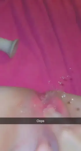 1st time posting🥺 hope you like seeing my tight little pussy squirt